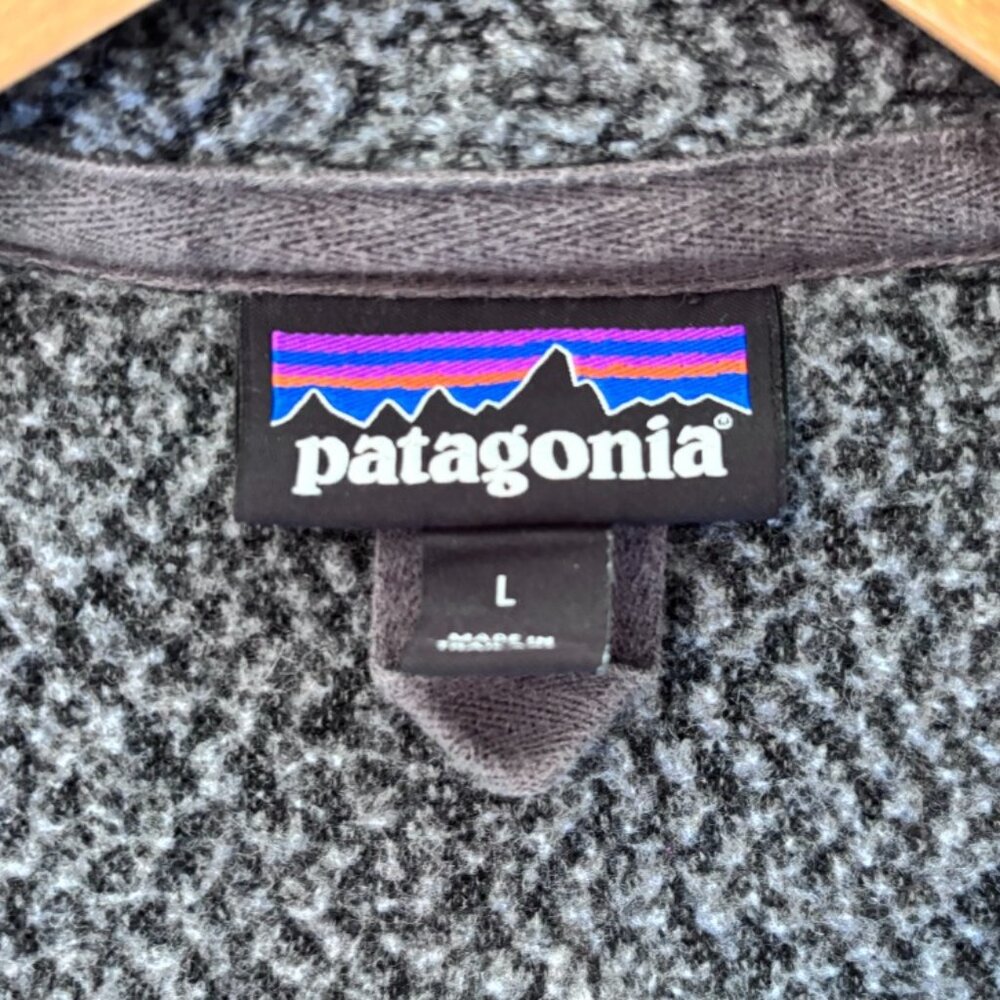 Patagonia Fleece Quarter Zip Pullover | Cozy Outdoor Jumper - Picture 2 of 4